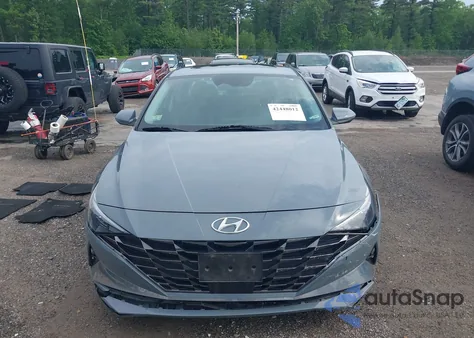 2021 Hyundai Elantra Hybrid Limited from USA, damaged, VIN KMHLN4AJ6MU003928
